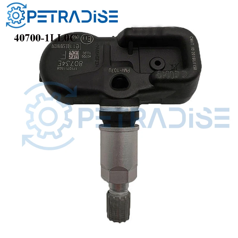 New TPMS Tire Pressure Sensor 433MHz For INFINITI M35H M30D NISSAN PATROL MICRA Auto Parts OEM 40700-1LL0C 407001LL0C PMV-107U