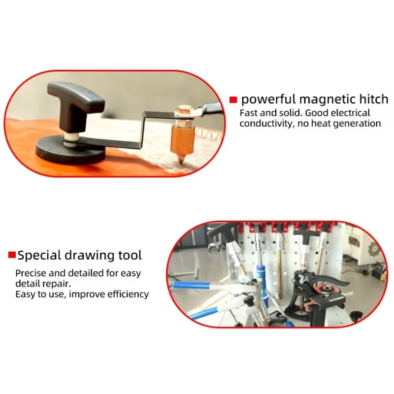 2 In 1 Steel And Aluminum Spot Welder Dent Puller CE Certified Car Body Sheet Metal Repair Tools