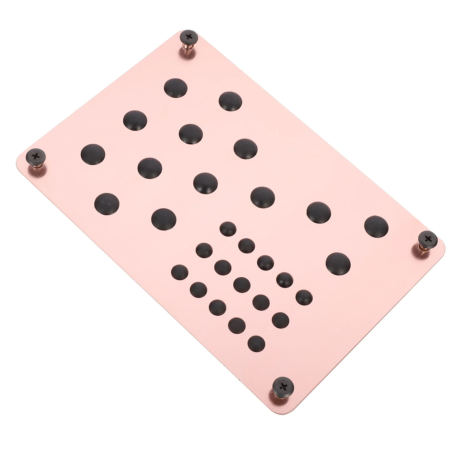 

Car Foot Pedal Pad Black Color Stable Installation Wear Resistant Rust Proof Practical Long Term Use Easy Install Screws Safe