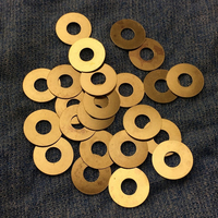 CNC Custom Folding Knife Bronze Washers Metal Gasket Cushion Ring For Benchmade MINI Griptilian 555 556 557 Knives DIY Make Part
