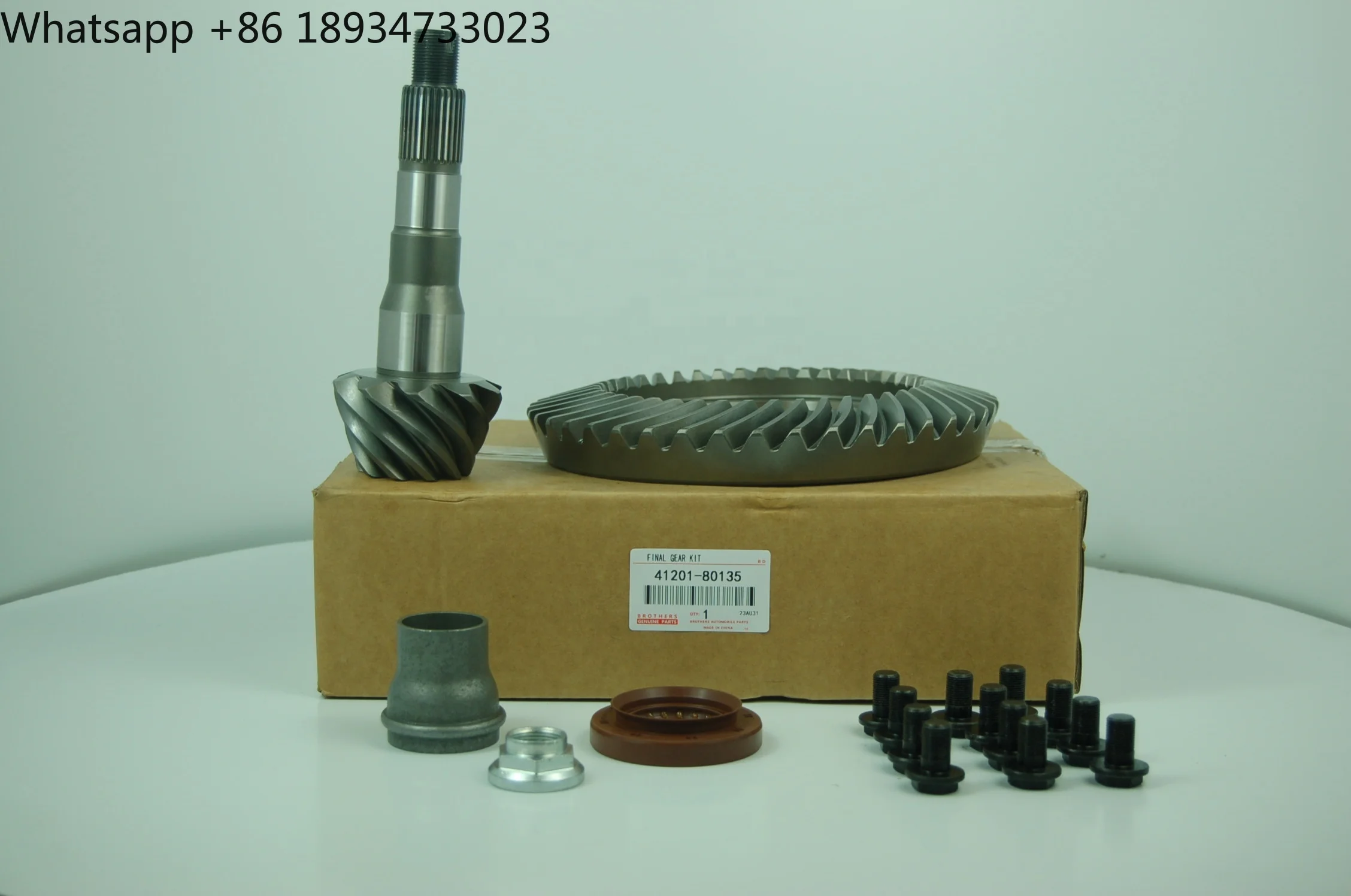 GOOD QUALITY 41201-80135 41201-80203 NEW  FINAL GEAR KIT DIFFERENTIAL REAR for TOYOTA LAND CRUISER CROWN WHEEL PINION GEAR