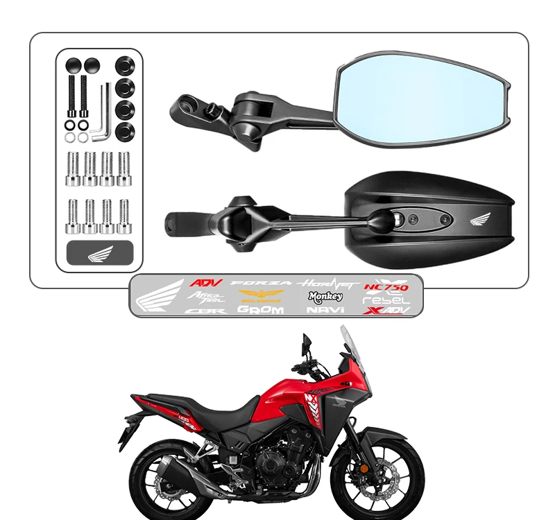 

Motorcycle Modification Universal Rearview Mirror Suitable For Honda CBF 600s cbf1000 CBF600 CBF1000 CBF250 CBF500 Accessories
