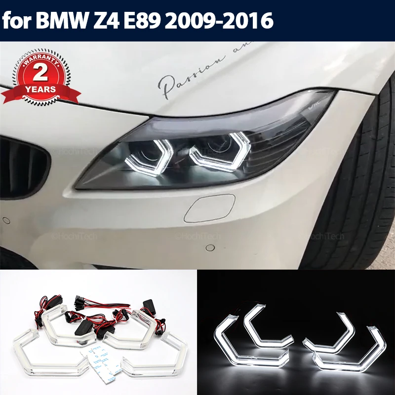 

Ultra bright M4 style LED Angel Eyes for BMW Z4 E89 sDrive18i 20i 23i 28i 30i 35i 35is 2009-2016