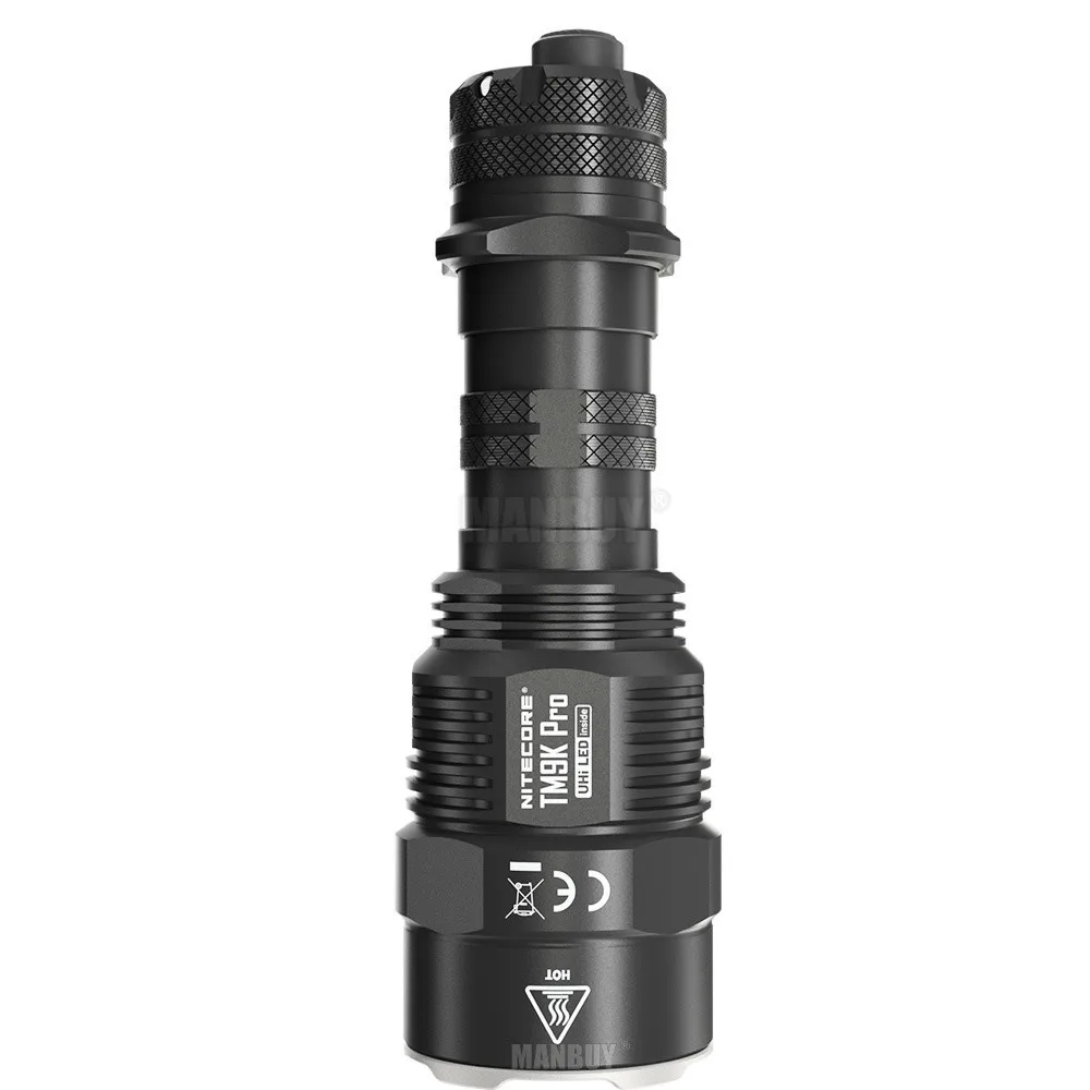 Original Nitecore TM9K pro 9900 Lumens LED Spotlight 5000mAh Li-ion Battery USB Charging Military Outdoor Search SAR Flashlight