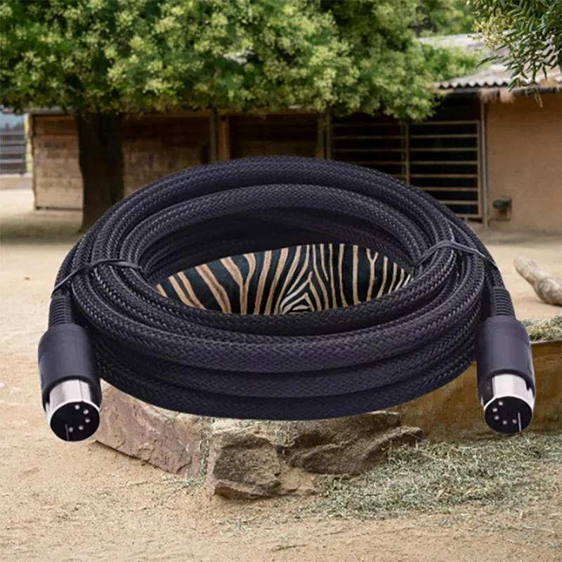 Cavo XLR Pro Audio a 5 pin - OFC 22 AWG e schermatura intrecciata al 87% per EDIFIER R2000DB/S1000MA ​