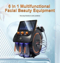 New Water Oxygen Dermabrasion Faci Machine Skin Tightening Rejuvenation Face Lifting Skin Beauty Cleansing Bubble Equipment