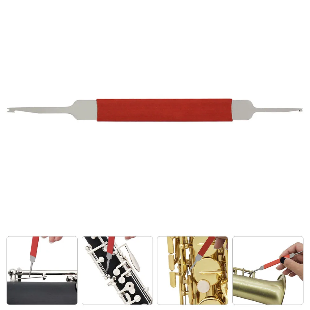 

1Pcs Repair Tool for Musical Instruments Reddish Brown Lightweight Orchestral Instrument Maintenance Device Saxophone Clarinet