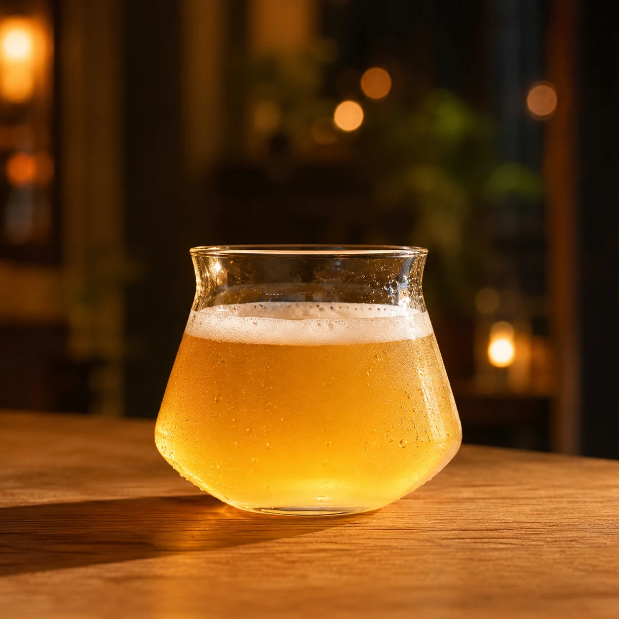 Vasos de Cerveza de Perfil Bajo para Uso Doméstico, Vasos Premium para Cerveza Artesanal, Vasos de Boca Ancha para Cerveza de...