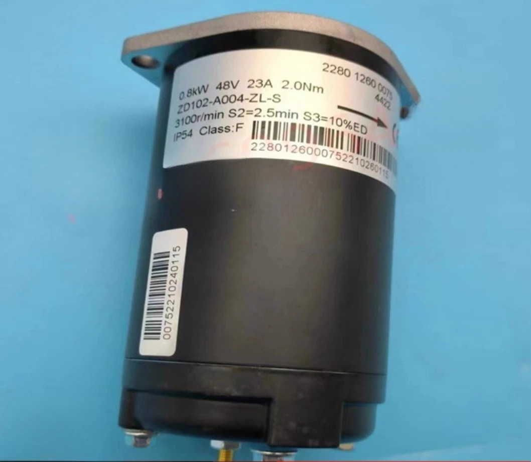 

Zhongli Electric Forklift Pallet Truck 48V Oil Pump Lifting Oil Pump Motor ZD102-A004-ZL-S Parts