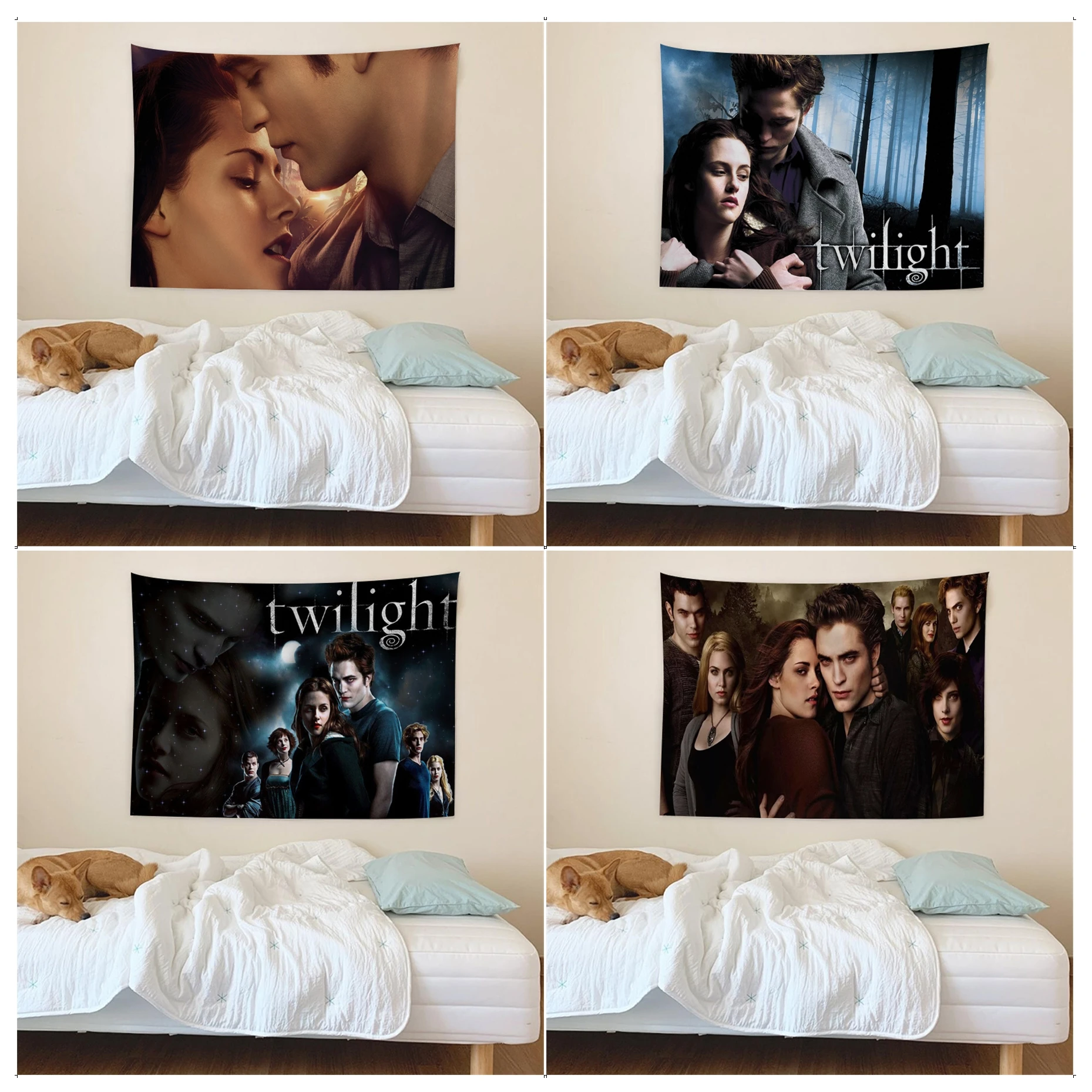 

Movie Twilight Tapestry Colorful Tapestry Wall Hanging Bohemian Wall Tapestries Mandala Wall Hanging Sheets