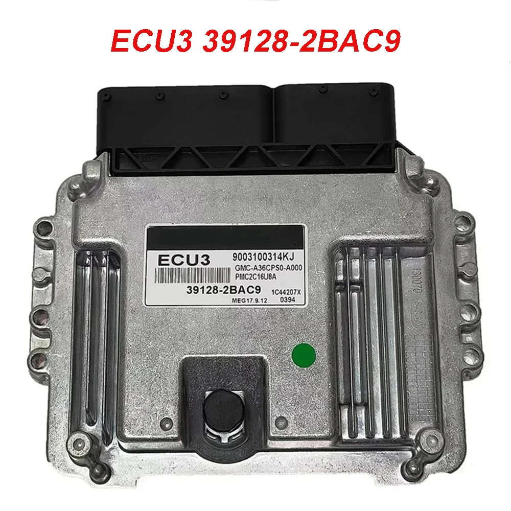 ECU3 39128-2BAC9 Original Car Engine Computer Board Electronic Control Unit For Hyundai MEG17.9.12 ECU 391282BAC9 High Quality