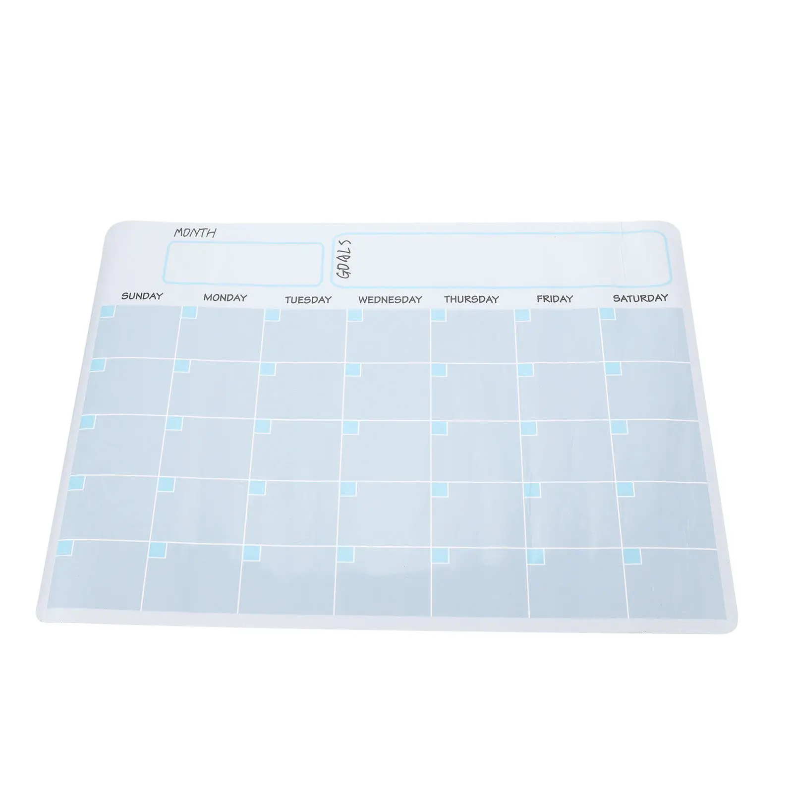 Daily Magnetic Calendar Board Monthly Plan Whiteboard Erasable Refrigerator Schedule Reminder Note Family Organizer