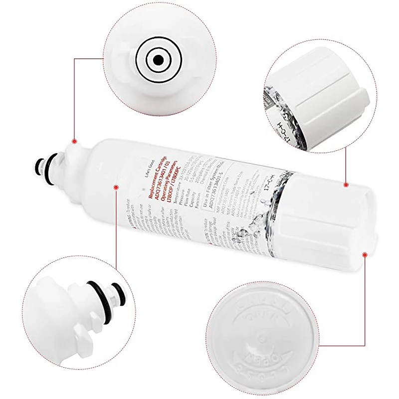 Filtro dell'acqua del frigorifero, sostituzione per LT800P, muslimb, muslimb, muslimb, 46-9490, muslimb,