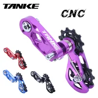 TANKE MTB Dirt Jump Single Speed Mountain Bike Chain Tensioner XC DJ AM DH Chain Guide Bicycle Accessories  CNC Machining Pulley