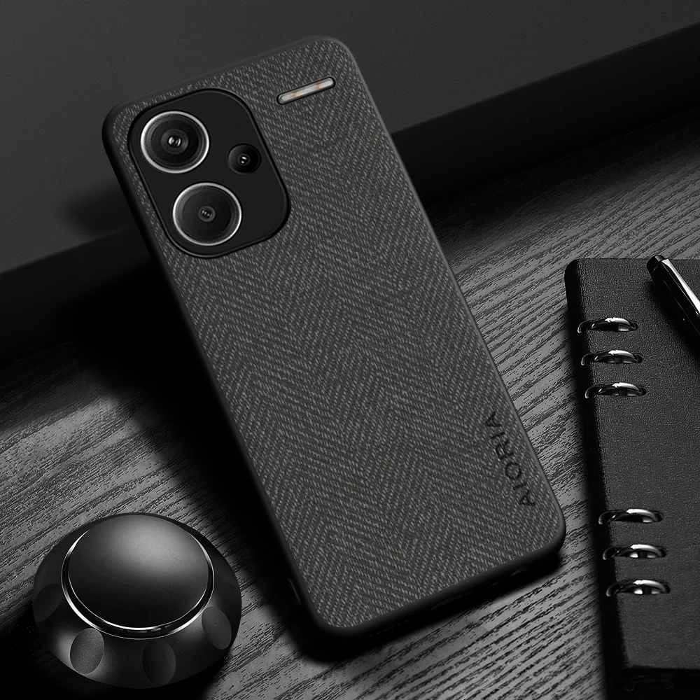 Case for Xiaomi Redmi Note 13 Pro Plus Design Simple, Lightweight, Durable Leather wood grain cover for Redmi Note 13 Pro 4G 5G