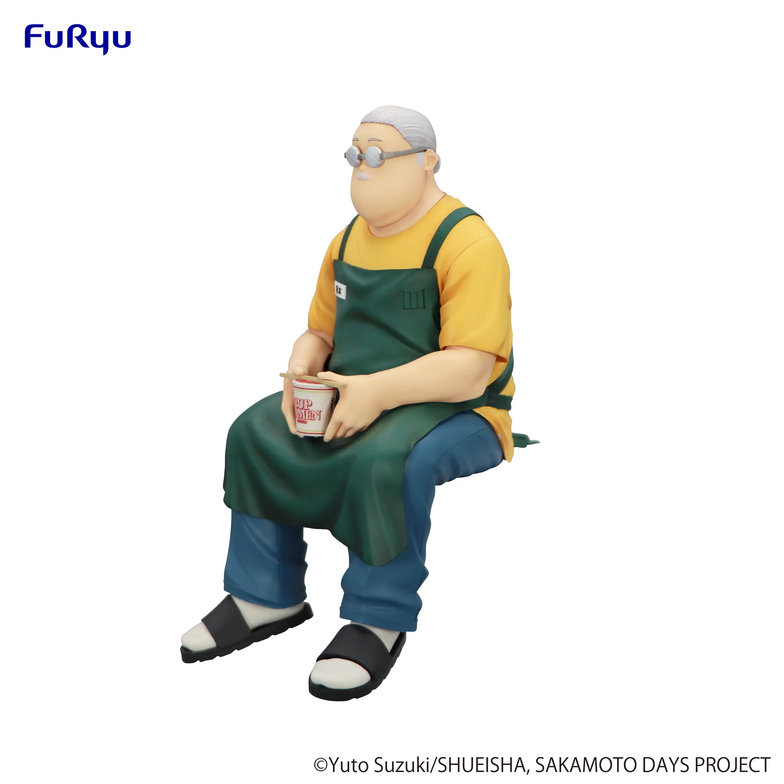 Furyu SAKAMOTO DAY أنيمي القلقاس ساكاموتو المعكرونة سدادة عمل أرقام نموذج تمثال الأصلي Figuarts الديكور جمع #4