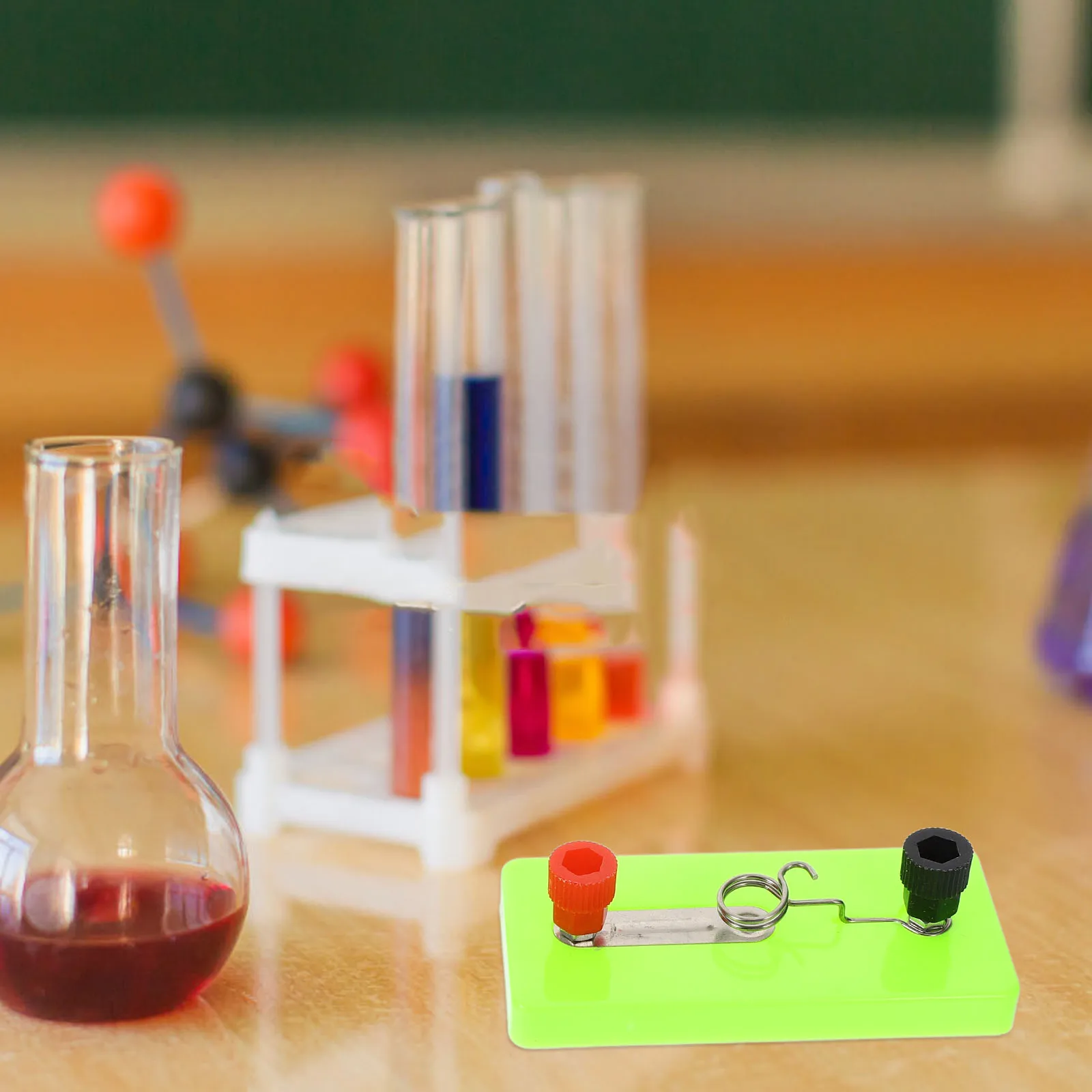 

10 Pcs Small Screw Lamp Holder Light Base Physics Plastic Teashing Aids Primary School Physical