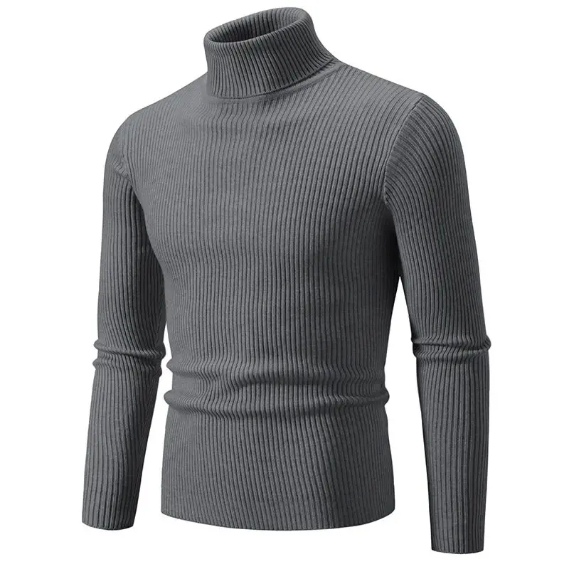 

Cool Newrend Mens High Ne Pullover Knitted Sweater Warm Straight Leg Eighteen orts Youthful Vitali Autumn Collection