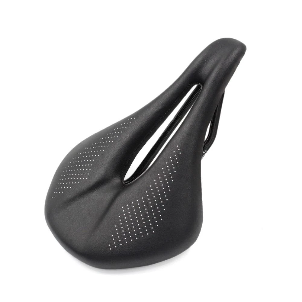 Full Carbon Saddle MTB/Road 143/155MM Bike Saddle Super Light Leather Carbon Cushions 135g Carbon Rails Bicycle Seat