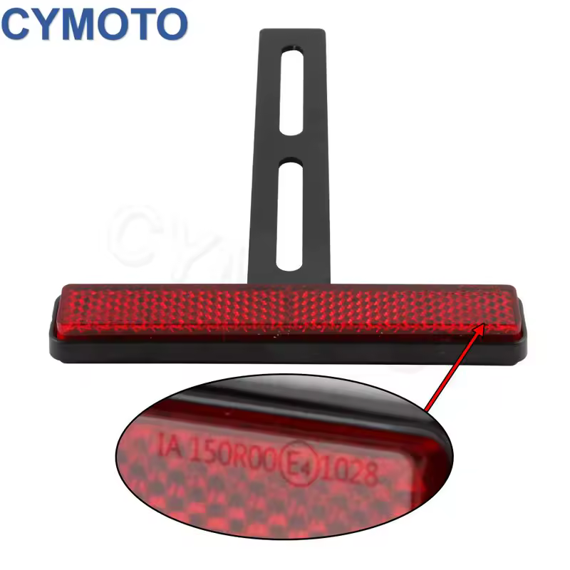 Universal Motorcycle Rear Reflector Cat's Eyes Long T-Holder Scooters Accessories For Honda For Harley For Yamaha For KTM - Image 4