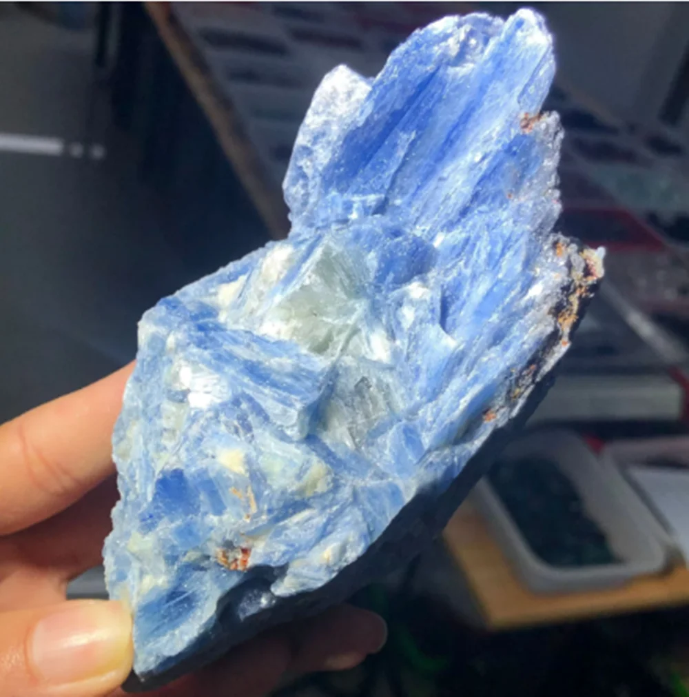 Natural Raw Kyanite Quartz Mineral Specimens, Rough Quartz, Feng Shui, Wholesale