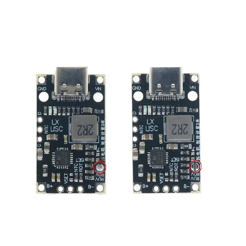 

USB 2S 3S BMS 15W 8.4V 12.6V 1.5A Lithium Battery Charging Boost Module With Balanced Support Fast Charge With Indicator Type-C