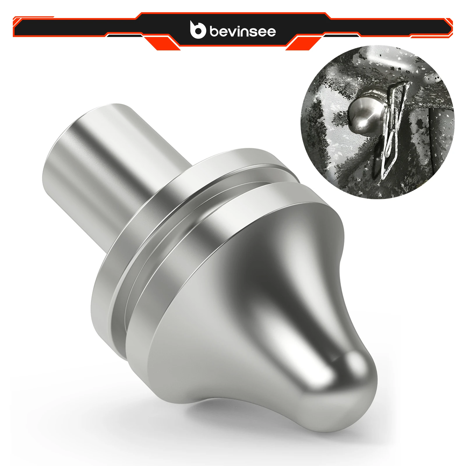 

BEVINSEE Stainless Clutch Pivot Pin for BMW E36 E46 E90 E92 E39 E60 E64 E82 F10 F22 F30 Z3 Z4 F8X M3/M4, Replace for 21511223328