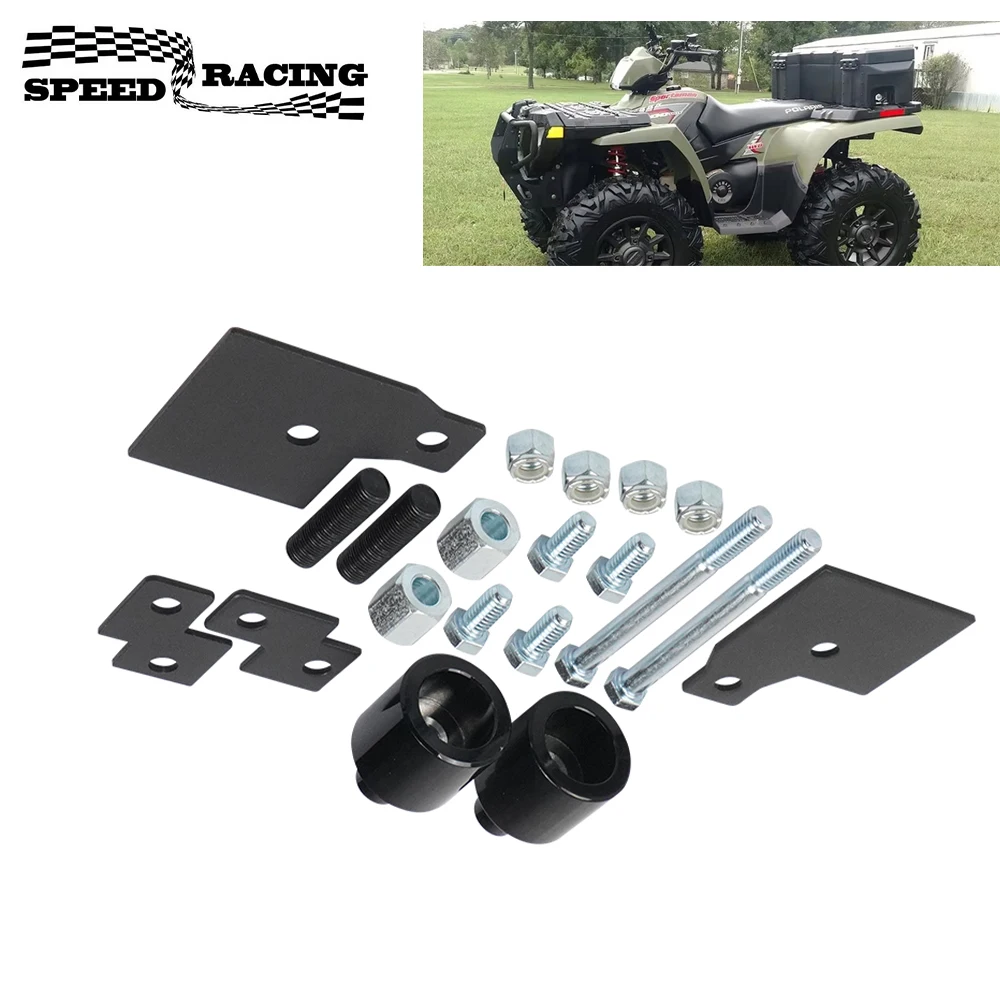 

Front & Rear 2'' Lift Suspension Kit Black Compatible with 1999-2025 Polaris sportsman 500 570 600 700 800