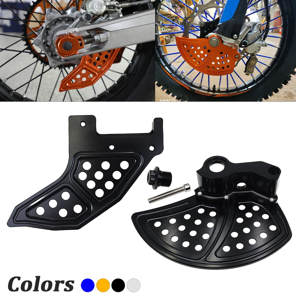 

Motorcycle front brake disc protection protector for 125 150 200 250 350 400 450 500 SX/SXF/XC/ for Husqvarna 125-450 TC/FC 2015