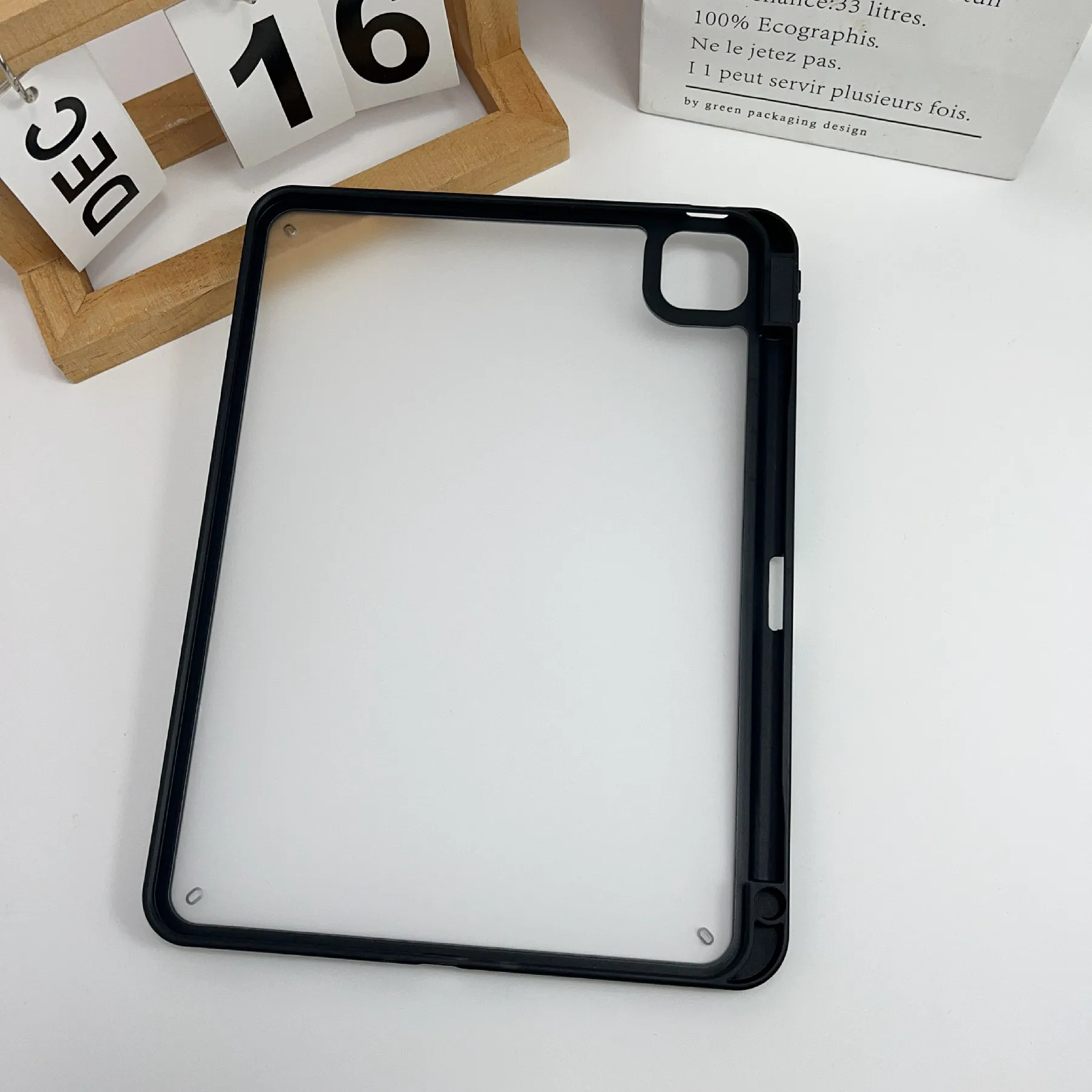 Tablet Case For iPad Air 13 (2026) / (2025) / (2024) / Pro 12.9 (2022) / (2021) / (2020) / (2018) , Acrylic + PC Matte Cover wit