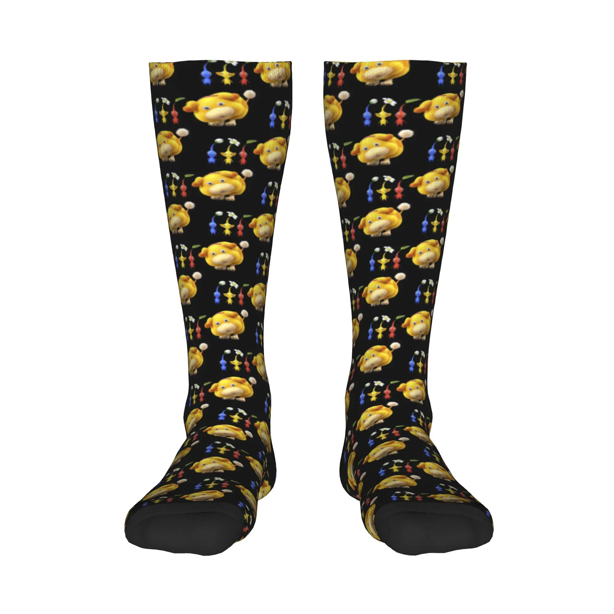 

All Seasons Crew Stockings Pikmin Socks Harajuku Casual Hip Hop Long Socks Accessories for Men Women Gifts