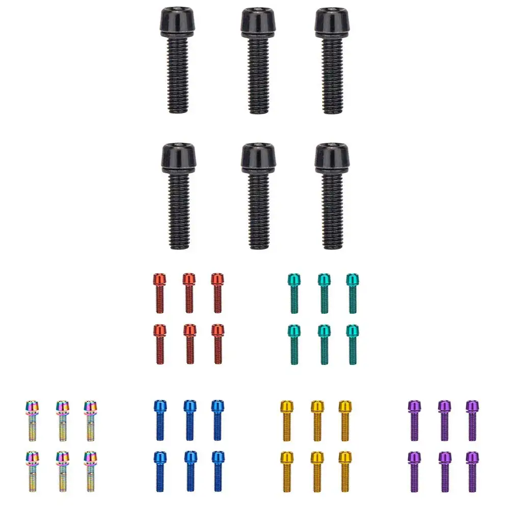 

High Quality New Practical Durable Stem Screw Stem Bolts Bike Accessories Black/red/blue/green Cycling M5*18mm