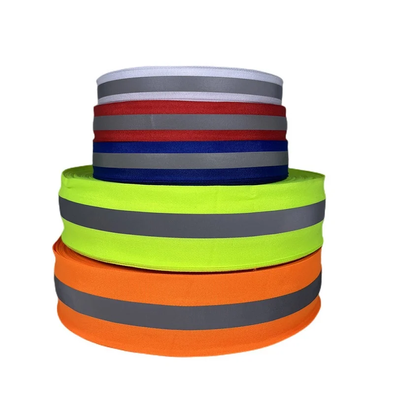 3CM 4CM  5CM  Reflective Warning Webbing Clothing Accessories Reflective Strips