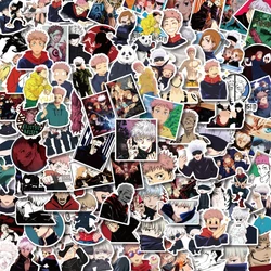 10/30/50/100ps Ryomen Sukuna Jujutsu Kaisen Stickers Cool Gojo Itadori Yuji Sticker Laptop Car Fushiguro Megumi Anime Decals Toy