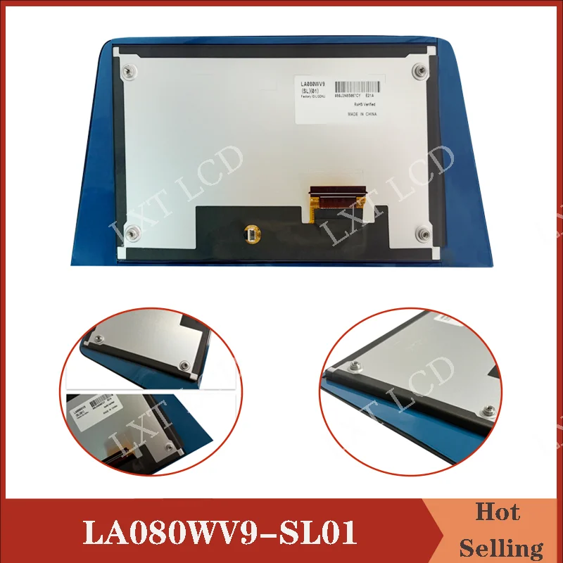 LA080WV9-SL01 Nowy 8-calowy wyświetlacz LCD LA080WV9 (SL)(01) z ekranem dotykowym do Forte 2019-2021 LA080WV9 96160-M7070WK 96160M7070WK — zdjęcie produktu 3