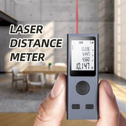 New Mini Laser Measuring Tape Micro Laser Distance Meter with USB Charging 6in1 Laser Distance Measuring Tool Compact Flexible