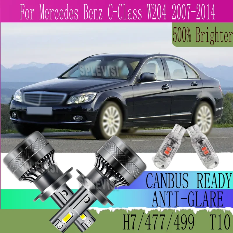 

IP68 Waterproof CANBus Ready 2 Yr Warranty LED HEADLIGHT For Mercedes Benz C-Class W204 2007 2008 2009 2010 2011 2012 2013 2014