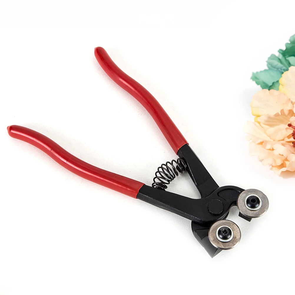 

Glass Tile Cutter Pliers Stainless Steel Forged Body Lightweight Durable Comfortable Anti-Slip Handle Mosaic Diy Home Decoration