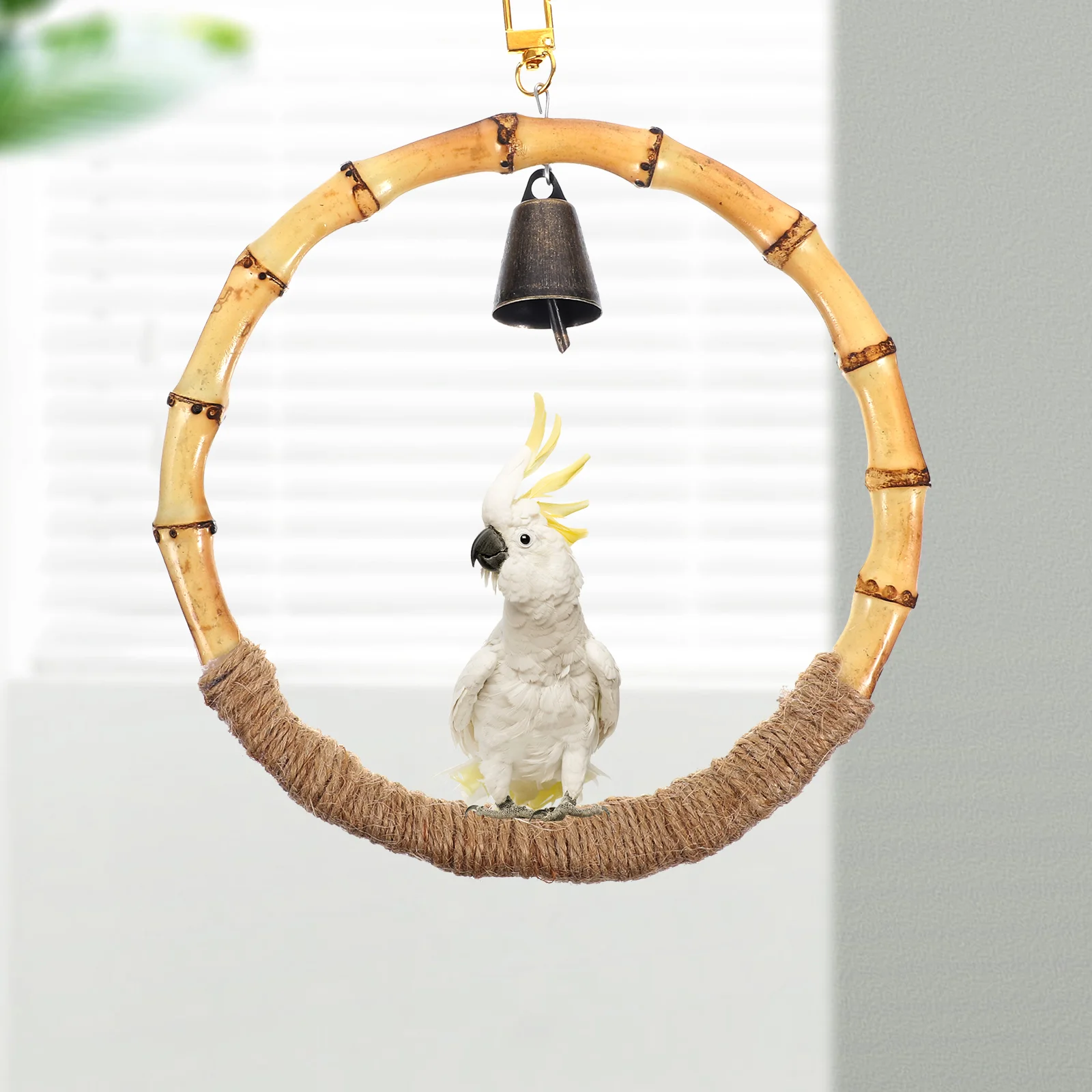 

Parrot Summer Hammock Toy Bird Cage Toys Accessories Hanging Swing Training Cages for Parakeets