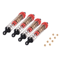 4Pcs Metal Shock Absorbers Damper For XLF X03 X04 X-03 X-04 1/10 RC Car Monster Truck Upgrade Parts Accessories