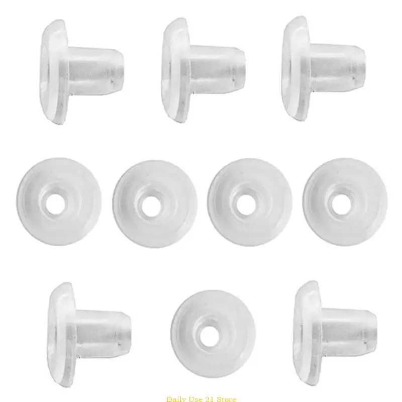 10 pcs/pack Blinds Lower Rod Buckle Transparent Positioning Plugs