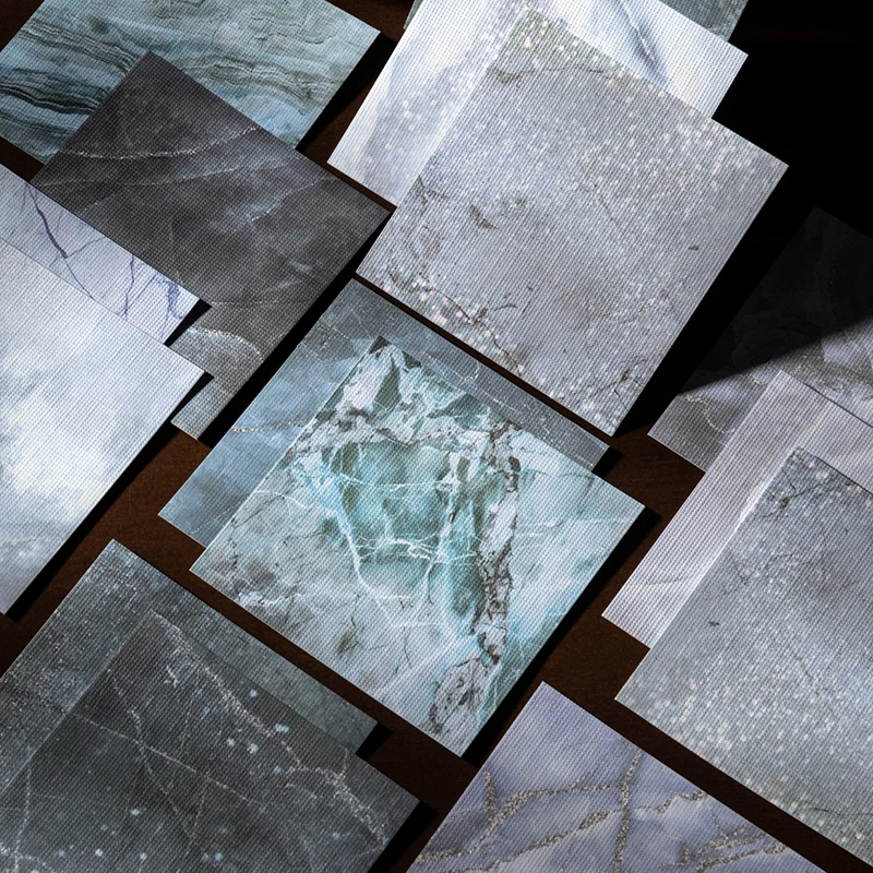 6 bungkus/LOT Seri memo pad kertas segar dekoratif dengan tekstur lembut