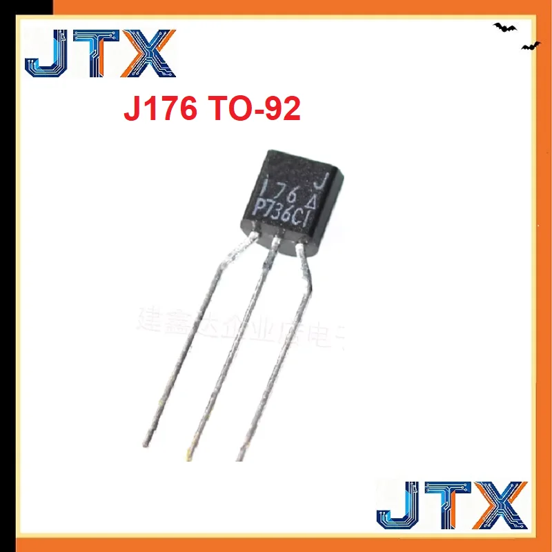 10-100PCS/LOT  P-Channel JFETs Field-effect transistor J176 176 TO-92