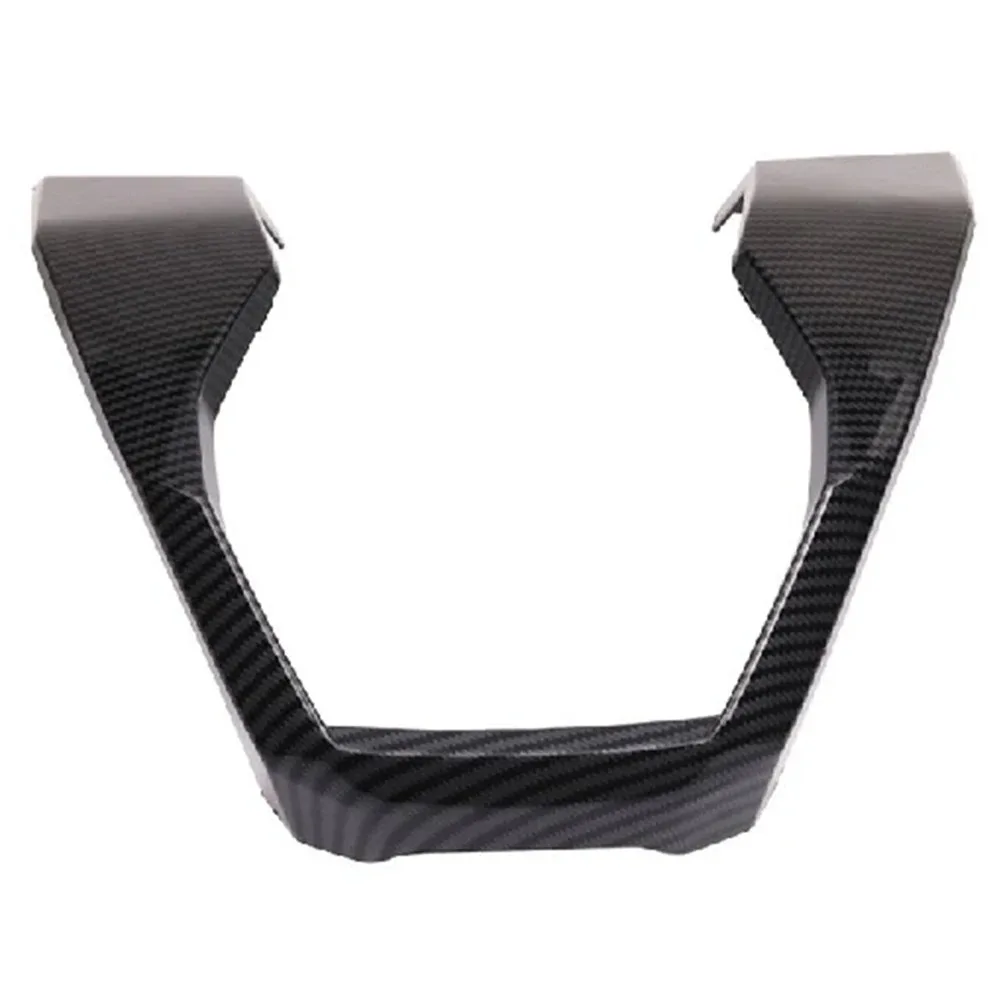 Carbon Fiber Printed ABS Plastic Handle Bar Trim Cover For HONDA ADV150 2019 2020 2021