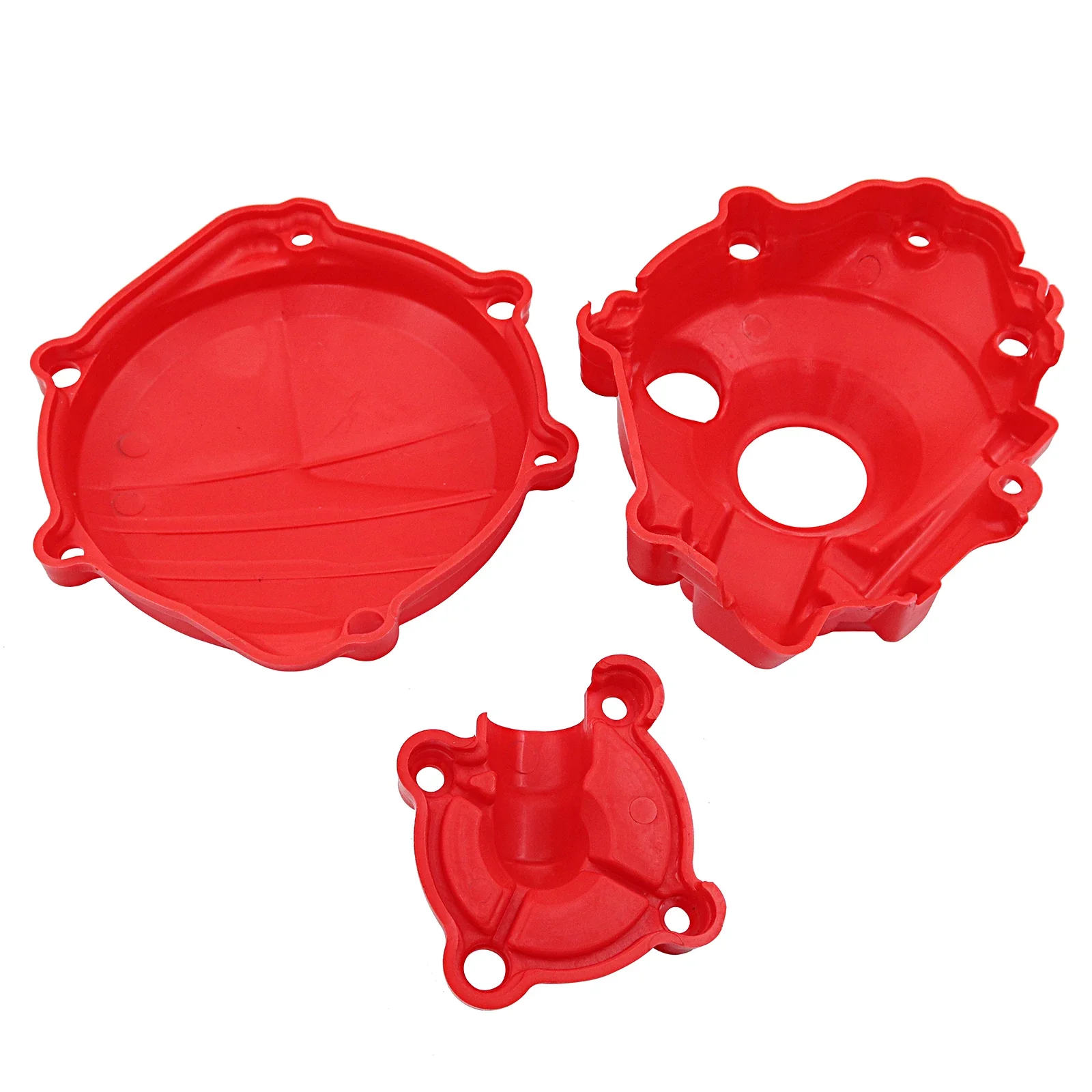 Motocycle Kunststof Ontsteking Motor Beschermer Koppeling Cover Waterpomp Guard Voor Honda Crf250r Crf250rx 2018 2019 2020 2021 Onderdelen