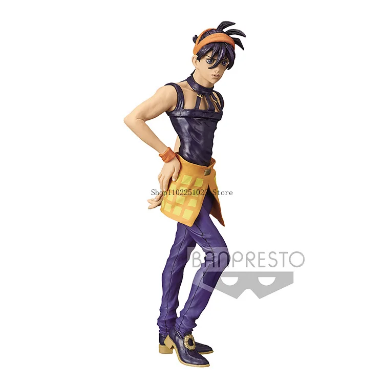 BANDAI-Chaîne originale Jo's Ives Arre Adventure, Golden Wind, Narancia Ghirga Anime Action Figure, Modèle, Décoration de bureau, Cadeau pour garçon