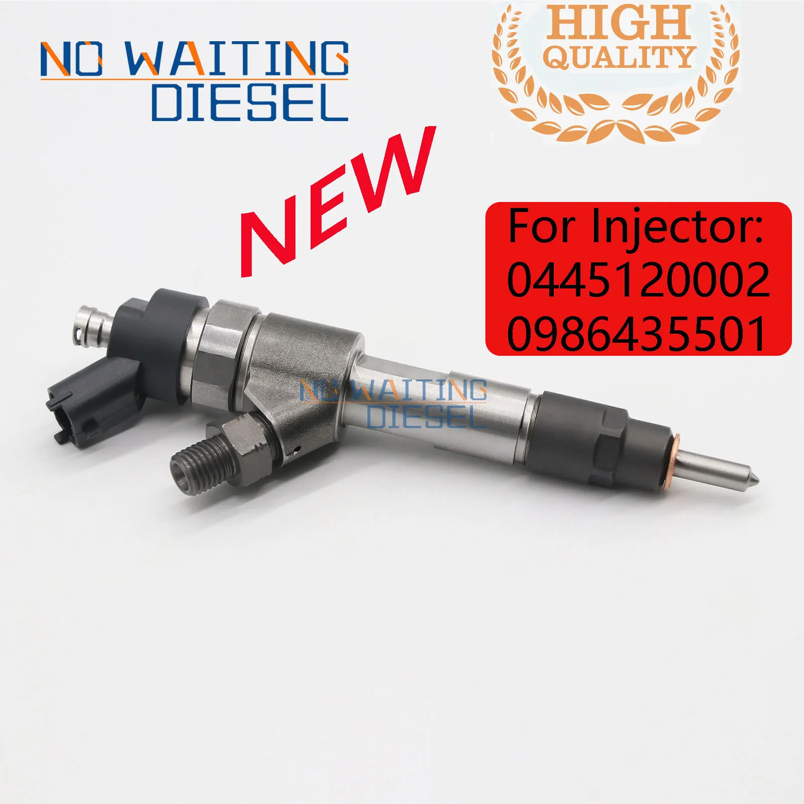 

0445120002 Common Rail Injector 0 445 120 002 Fuel Injection Systems 0986435501 For FIAT DUCATO