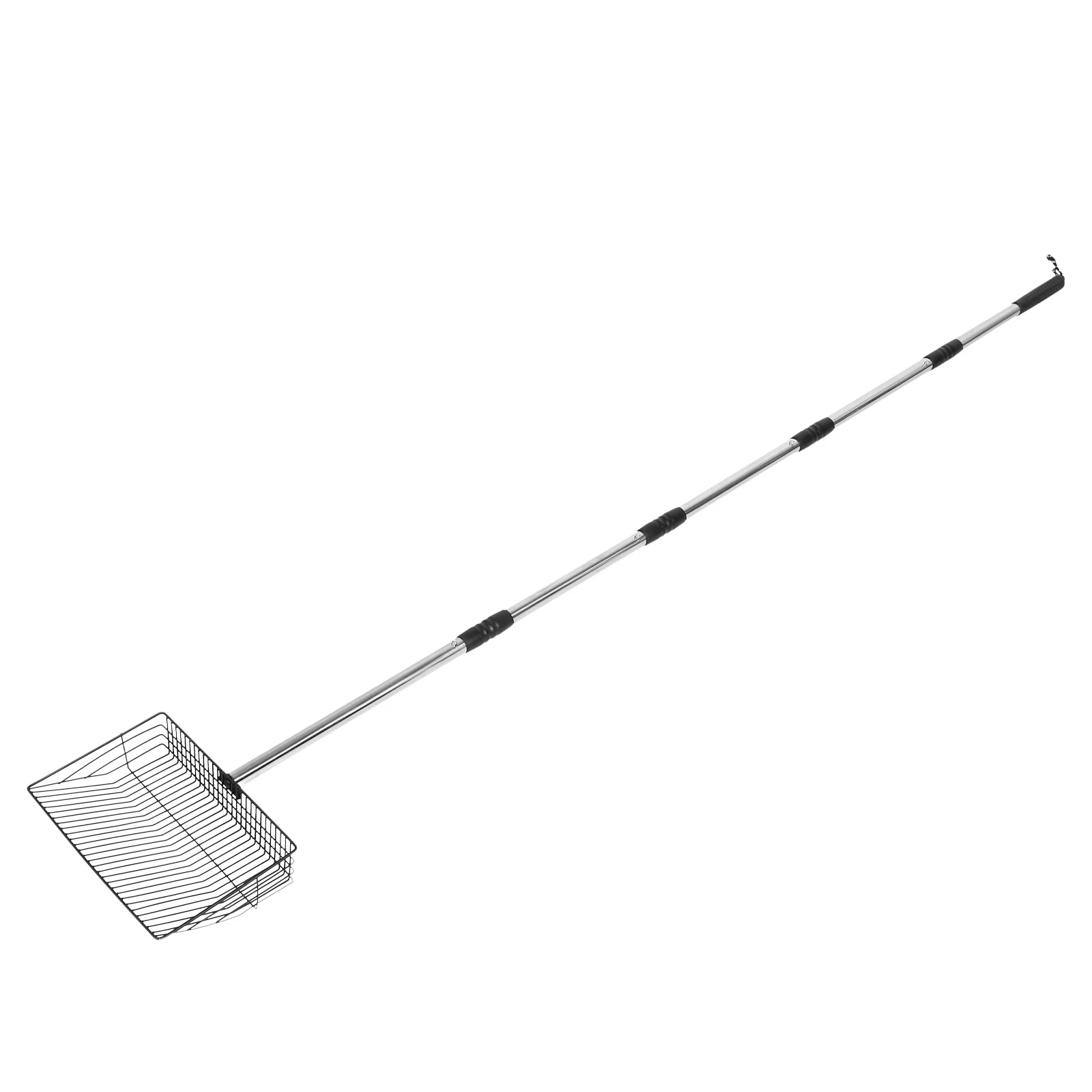 

Scooper Stainless Steel Long Handle Wide Litter Scoop For Coop Manure Removal Farm Poultry Cleaning Tool Sand