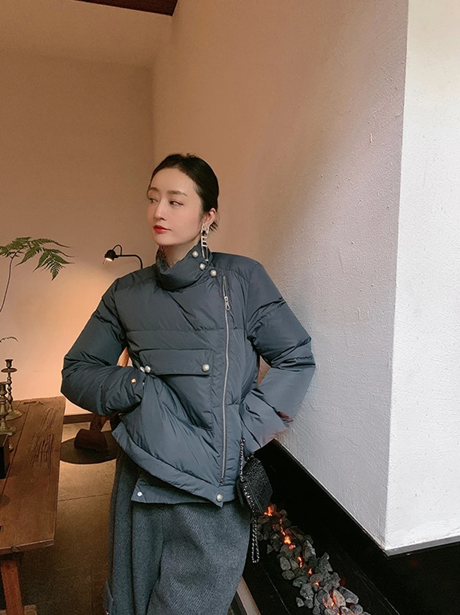 

Пуховик Bow 202 Winter Ski Series Heavyweight 90 White Du Down Jaet Large, с высоким показателем Fill Power, легкий, для зимы