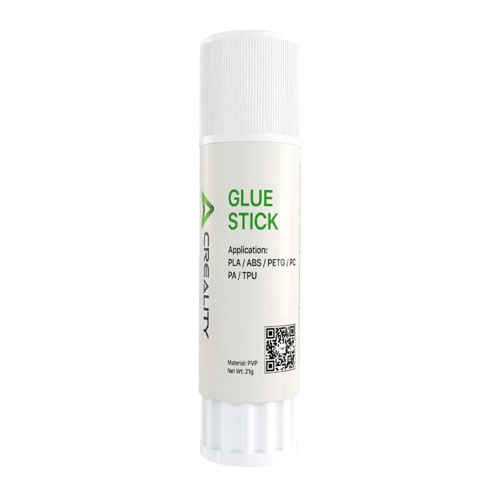 Creality Glue Stick for Build Plate 21g Glue Provide Strong Adhesion Prevent Warping on Plate Easy Release for PLA ABS PETG PC